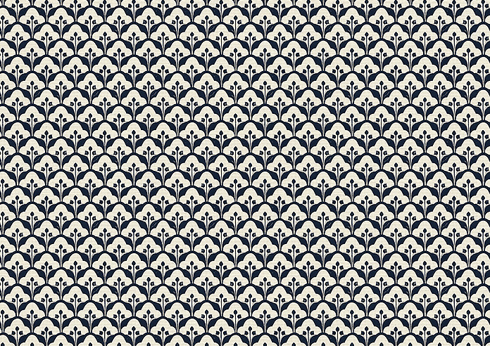 Scallop and Bud, Hudds - Twist&Fit Roman Blind - Image 7